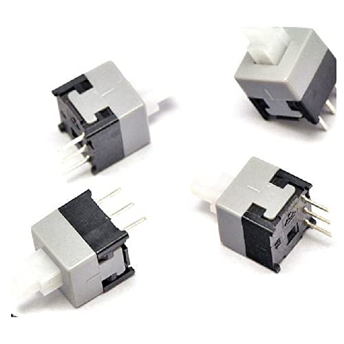Micro-interrupteur 8.5x8.5mm pour remplacement de bouton poussoir défectueux 6Pin