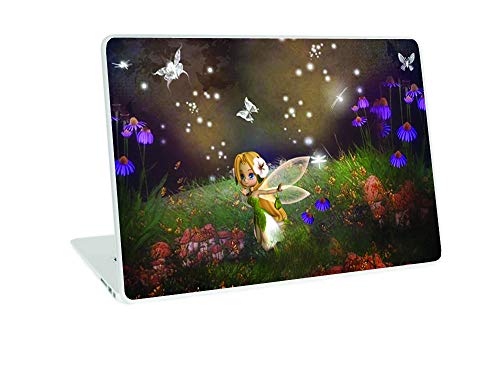 Image of GalaxsiaTM Butterfly D14 Vinyl Laptop Skin /Sticker /Cover /Decal Compatible for Any 17 inch-17.3 inch Inches Laptop (Hp /Dell /Sony /Acer /Lenovo /Asus. Etc) Or Notebook.