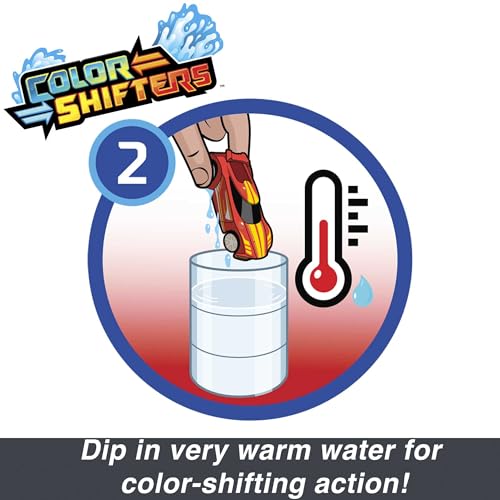 image for Hot Wheels Cars, Set of 2 Color Reveal Vehicles in 1:64 Scale with Sur