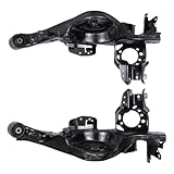 Roneeson Rear Left and Right Suspension Trailing Control Arm Knuckle for Nissan Rogue 2.5L 2008-2015, Rogue Select 2.5L 2014-2015
