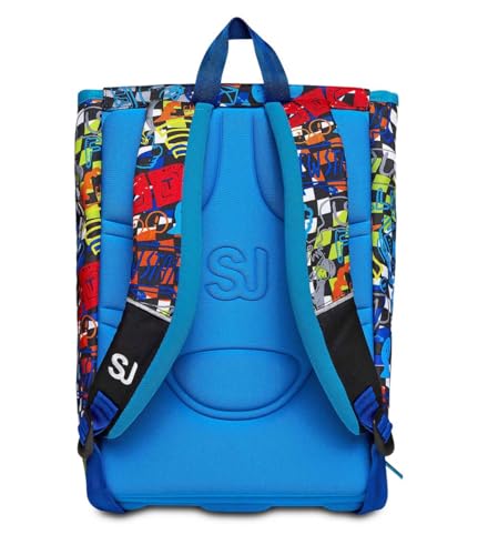 Sj Gang Style Jam Gang Flip System Zaino Estensibile, Unisex - Bambini E Ragazzi, Multicolore, Taglia Unica - 5