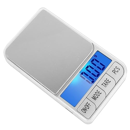 Báscula digital de bolsillo portátil con pantalla LED miniatura 4