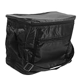 DECOMELODY 大容量オックスフォード保温保冷バッグ 軽量断熱トート や宅配に 再利用可能な食品温キープバッグ