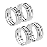 Operitacx 4 Stück Kreis Split Öffner Biegering Öffnungs Und Schließring Werkzeug Schmuckwerkzeuge Biegering Hersteller Maschine Edelstahlringe Sprung Split Ring Öffner Kreis