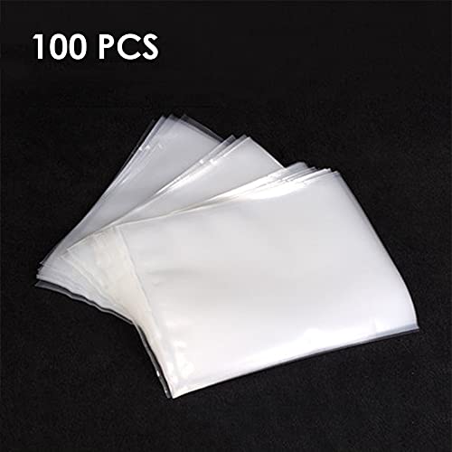 HMTE 100pcs Sacs de scellement sous Vide Sacs de céréales de Stockage sous Vide Alimentaire pour Machine à emballer sous Vide Sacs d'emballage ménager (Couleur: 10cmX15cm) (7cmx12cm)
