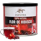 Flor de Hibisco 100 g - Flor de Jamaica para Te Frío - Agua de Jamaica - Infusión Te de Hibisco - Dieta Detox Drenante - Antioxidante 100% natural