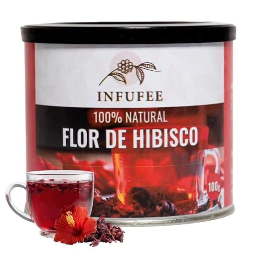 Flor de Hibisco 100 g - Flor de Jamaica para Te Frío - Agua de Jamaica - Infusión Te de Hibisco - Dieta Detox Drenante - Antioxidante 100% natural