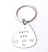 I Pick You - Guitar Pick - Hand stamped Custom Key chain - by natashacustomjewelry