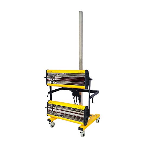 Solary Infrared Paint Curing Lamp, 2100W 110V Short Wave Infrared Paint Baking Lamp, Car Bodywork Paint Repair Tool With Bracket #TOP1