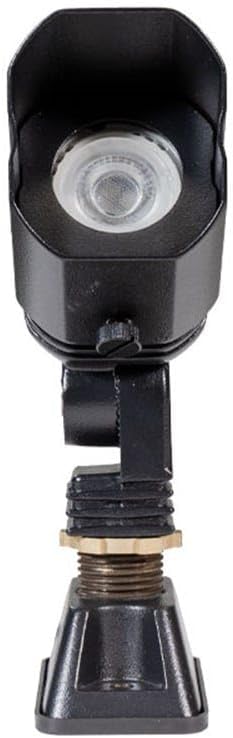 VOLT 12V Mini Brass Lanai Light (Black) with Mount
