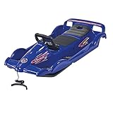 lenkrodel selber bauen Doublerace Blau Lenkrodel für 2 Schlitten Bob Double Race Zweisitzer Rodel