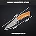 BIGCAT ROAR Predator Hunter - Handmade Damascus Steel Fixed Blade Knife 10