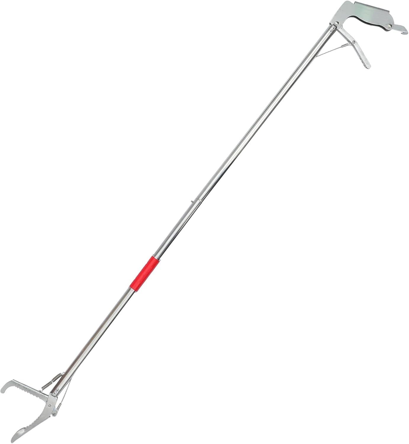 ERINGOGO 1pc Folding Snake Catcher Clamp Lock Stainless Steel Snake Trap Tool for Safe Handling of and Reptiles Design for Easy Use and Storage