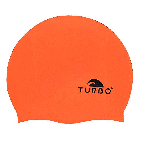 TurboTronic Liso Suede Boina, Naranja, Talla única Unisex Adulto