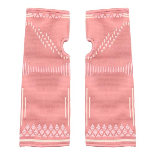 ZONADAH Arm Guard Pair, Pink Forearm Sleeves with Wrist Support - Image 2