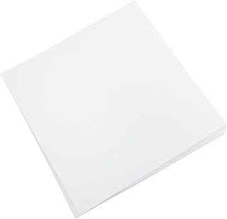 PLAFOPE 20 Sheets Filter Paper for Experiment Laboratory Filter Paper Large Filter Paper Qualitative Lab Filter Paper Biological Paper Labs Filter Paper Oil Test Filter Paper