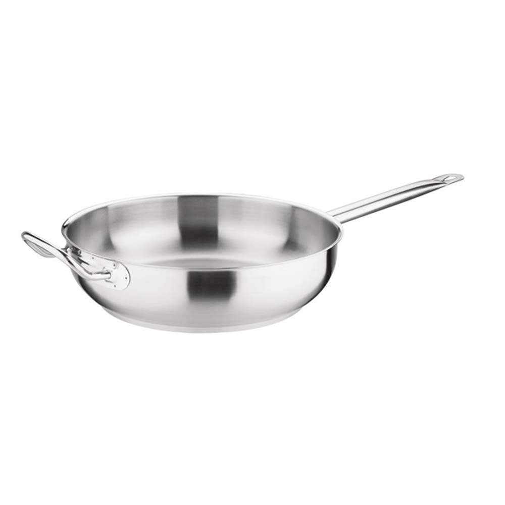 Vogue Silver Stainless Steel Sauté Pan 30Cm