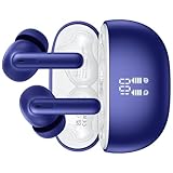 AI Auriculares Traductor en Tiempo Real, Auriculares Traductores de 164 Idiomas con Audio y Videollamadas, 42H 3 en 1 Cascos Inalambricos Bluetooth 5.4 con ENC y App, 7 Modos, HiFi Estéreo,IPX7, Azul