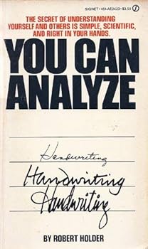 Paperback You Can Analyze Handwriting Book
