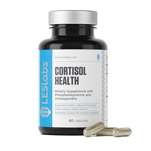 7 Best Supplements for Anxiety and Stress After 50 (What Actually Works) 2 LES Labs Cortisol Health – Stress Relief, Balanced Cortisol Response, Relaxation & Deep Sleep – Phosphatidylserine, Magnesium, Magnolia Bark, Rhodiola Rosea & Ashwagandha – Non-GMO – 60 Capsules