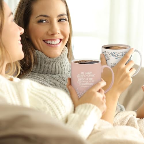 Image of Christian Art Gifts Large Scripture Ceramic Novelty Coffee Mug for Women