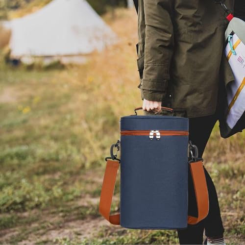 Bolsa de viagem para vinho, bolsa para garrafa de vinho, porta-vinhos | sacola isolada vinho saco té