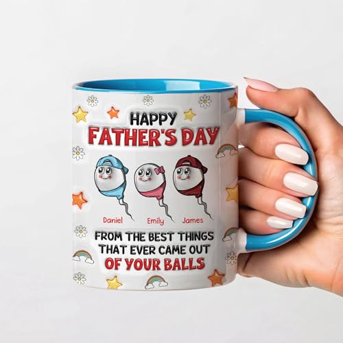 Taza clásica para papá Cerámica 11 onzas miniatura 2