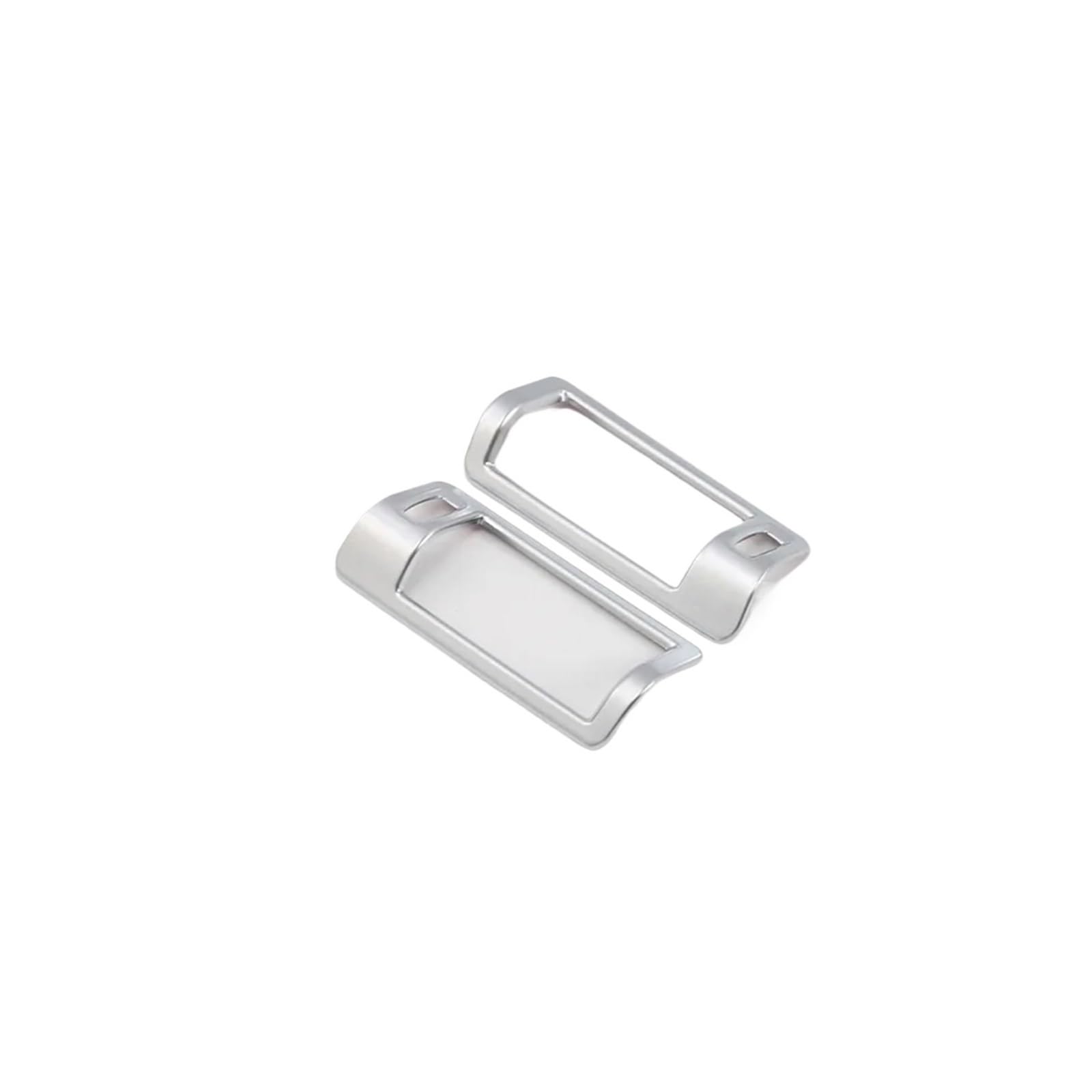 Center Air Conditioning Vent Modified Decorative Cover Column Rear Outlets Frame Compatible for Volvo XC90 XC60 S90 V90 V90CC(StainlessSteelSilver,XC90)