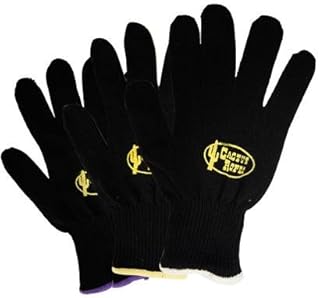 CACTUS ROPES Medium Western Horse Tack Cotton Roping Glove Black