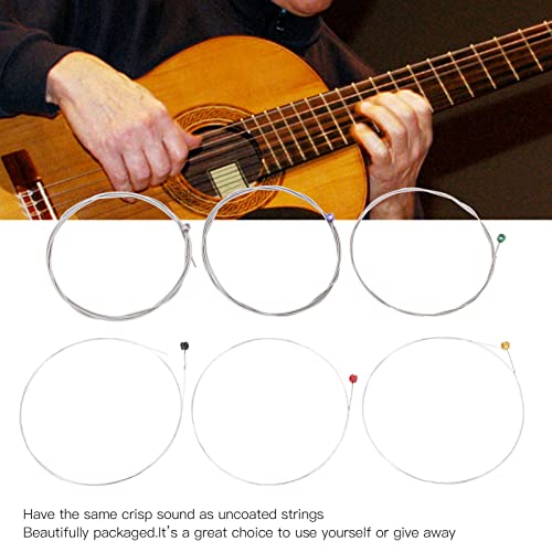 Cordes de guitare électrique, guitares acoustiques hexagonales en acier au carbone, extrémité à boule, enroulement léger… - Les Beatles, Paul McCartney, John Lennon, RIngo Starr, George Harrison Cordes de guitare électrique, guitares acoustiques hexagonales en acier au carbone, extrémité à boule, enroulement léger… – Image 3