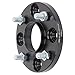 SCITOO 4X 4x114.3 15mm Black wheel spacers adapters Hubcentric 4x4.5 to 4x4.5 66.1mm with 12x1.25 fits for Sentra Wheel Spacers 1982-2018 | for Altima Wheel Spacers 1993-2001