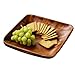 Premier Housewares 1104538 Piatto di Portata Quadrato, Legno Acacia