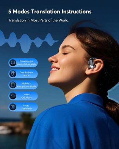 Image of AI Translation Earbuds Real Time - 198 Languages Translating Headphones