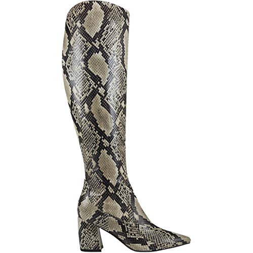 Marc Fisher Womens Retie 2 Faux Leather Over-The-Knee Boots Black 5 Medium (B,M) #TOP1