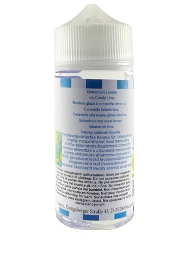 Arôme menthe citron vert Sasami 100ml pour e-liquide pas cher - 5