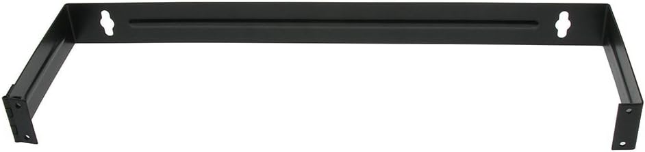 FireFold 1U Wall Mount Hinged Patch Panel Bracket Used for Installing 19 Inch Rack Mount Devices and Patch Panels Constructed of 16AWG Steel