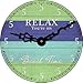 Youre On Beach Time Novelty Metal Circular Sign C-1217