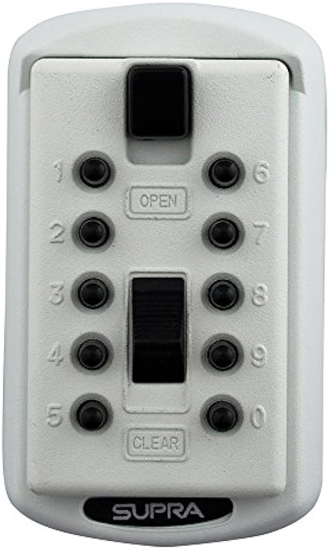 KIDDE 1370 WHT Slim Lock Box