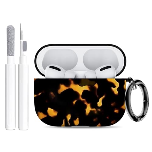 Image of Compatible Airpods Pro 3 Case (2025),Soft Cute Marble Print Silicone Protective Cases for Apple AirPods Pro 3rd Generation Case,Airpod Pro 3 Cover with Keychain&Cleaner Kit for Women /Girls,Marble