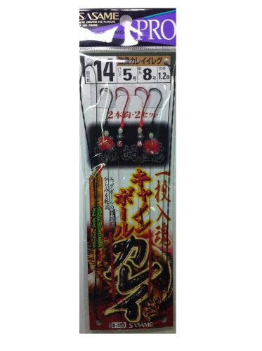 ささめ針 K-553 一投入魂キャノンボールカレイ 14-5