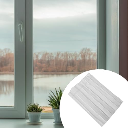 Película para ventana privacidad blanca 100x40 cm Luxshiny miniatura 7