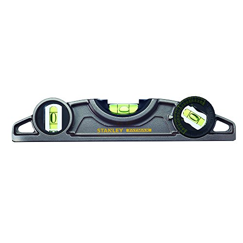 Stanley 0-43-609 Spirit Level "Torpedo Pro" Of Aluminum, Black #TOP1