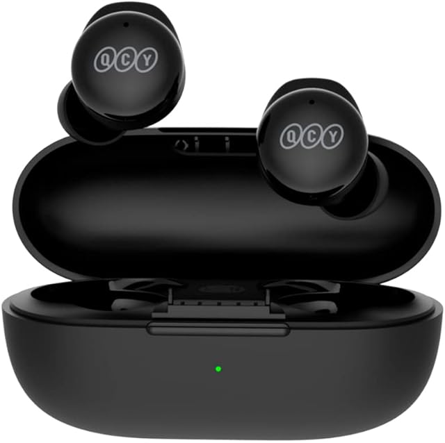 Fone de Ouvido T17 Conectividade Sem Fio Bluetooth 5.1 Bateria de Até 7.5 Horas Modo Gamer Baixa Latência Codec de Áudio Aac Controle de Toque Microfone Cancelamento Ruído Enc para Chamadas Driver de 6 mm Som HiFi Conexão TWS /