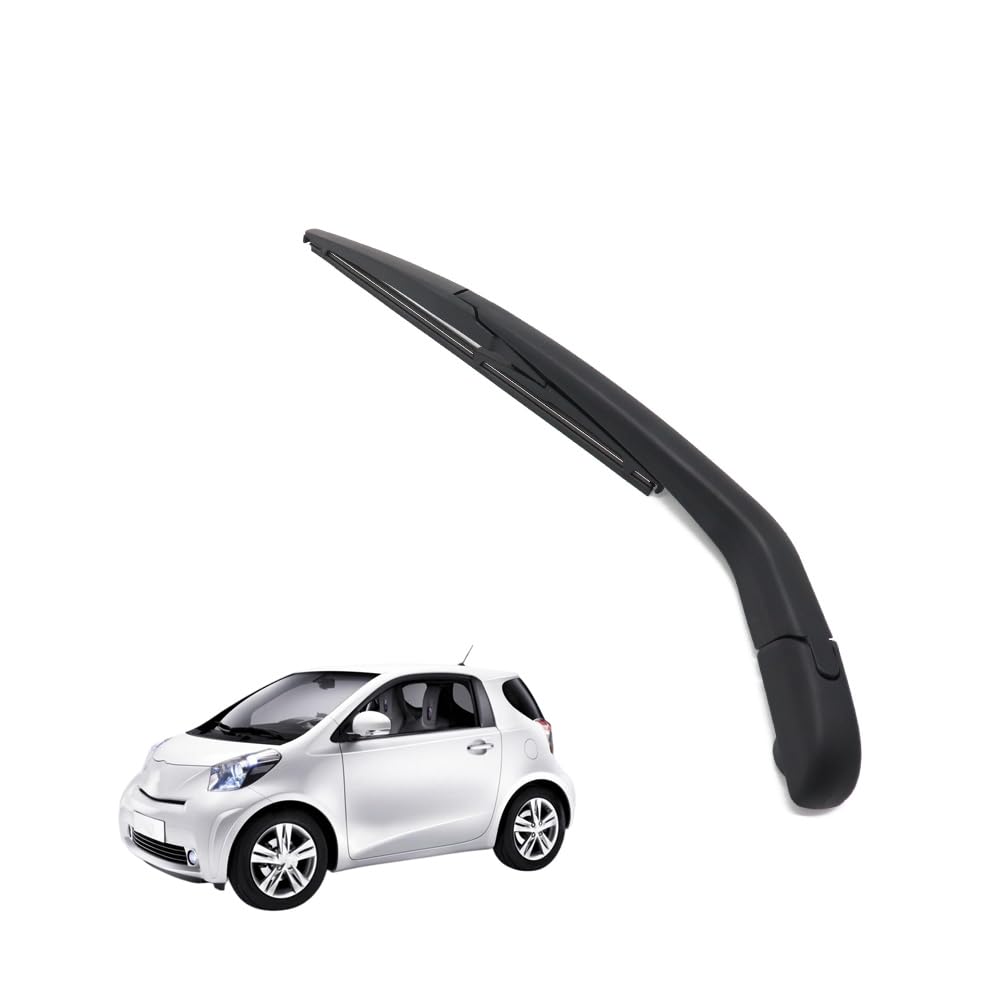 AMHVMU Rear Windscreen Wiper Blade Arm Set Fit For Toyota IQ 2007-