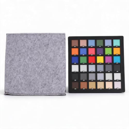 Tarjeta de Verificación de 36 Colores Acrílica para Sesiones de Fotografía en Exterior