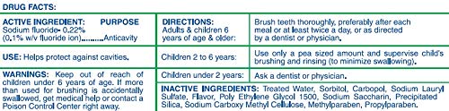 Freshmint Cg15 Freshmint Anticavity Fluoride Gel Toothpaste, 1.5 Oz, Clear (Pack Of 144) #TOP3