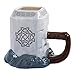 Vandor 26401 Marvel Thor Mjolnir Ceramic Sculpted Mug