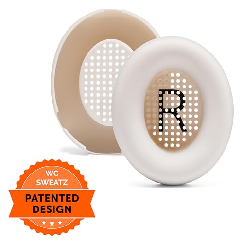 Image of WC SweatZ QC Ultra - Patented Protective Earpad Covers Compatible with Bose QuietComfort Ultra Gen 1 & Gen 2 by Wicked Cushions | Sweatproof & Washable | White Smoke