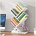 LSZ Bücherregal 5-Regalbaum Bücherregal Lagerregal-Desktop Kleines Bücherregal Magazine Organizer Rack für Home Office Buchstützen (Color : A)