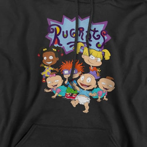 Rugrats Group Hoodie Sweatshirt à Capuche Mixte vintage pull imprimé ample - 3